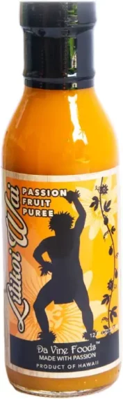 Passion Fruit Puree Bottled