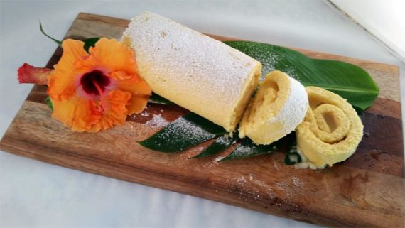 Passion Fruit Cake Roll