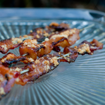 Passion Fruit Candied Bacon by Rochelle for www.davinehawaii.com