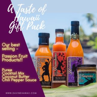 A Taste of Hawaii Gift Pack by Rochelle for www.davinehawaii.com