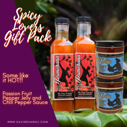 Spicy Lovers Gift Pack by Rochelle at www.davinehawaii.com