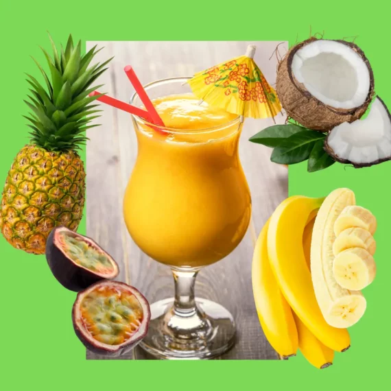Tropical Passion Fruit Smoothie